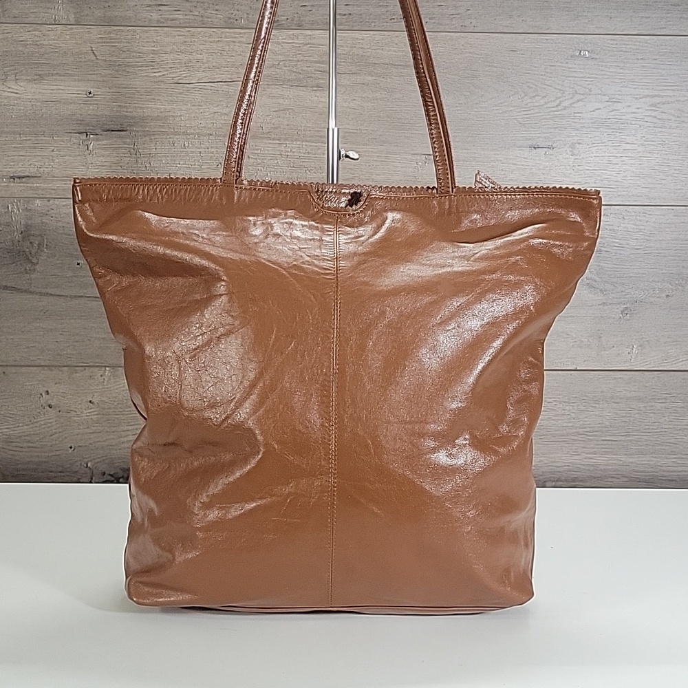 Latico for Anthropologie Brown Leather Tote Bag - Picture 2 of 12